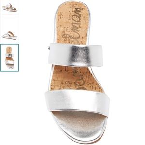 NEW Sam Edelman Metallic Sandals